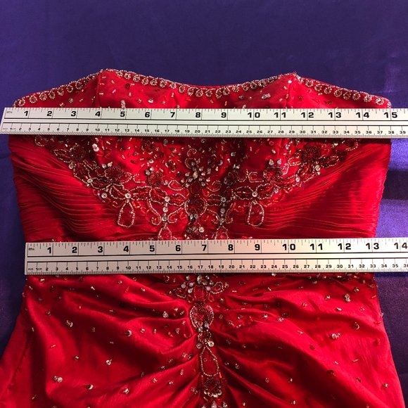 📌My Fashion Stunning Prom  - Ball - Formal - Homecoming Gown Richly Embroidered - Picture 14 of 15